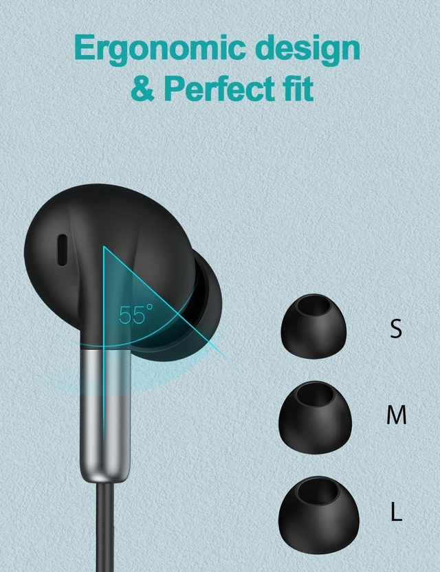 Alt view image 5 of 7 - USB PC Earbuds, USB Gaming Earbuds with Mic for PC/PS4/PS5, Black Noise canceling Wired Headphones with Remote for Music, Video Calls, Broadcasting, Work<6.56FT>