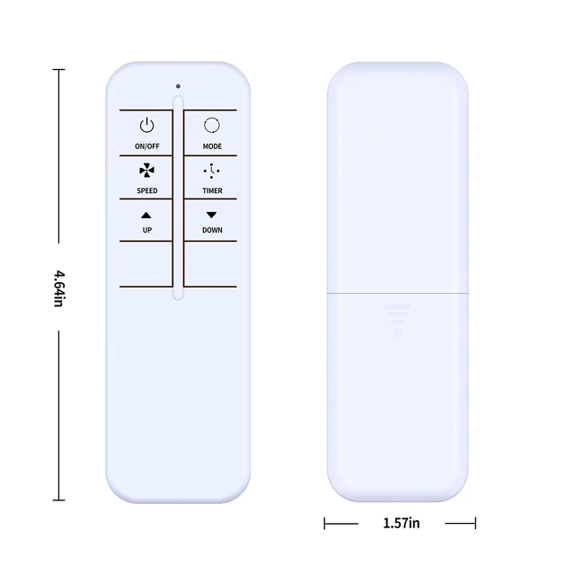 Alt view image 7 of 7 - New AC Remote Control Replacement fit for Haier Air Conditioner HWF05XCK-L HWF08XC5 HWR05XC5 HWR05XC6 HWR05XC7 HWR05XC9-L HWR05XCA HWR05XCJ HWR05XCJ-L HWR06XC5 HWR06XC5-T HWR08XC7 and More