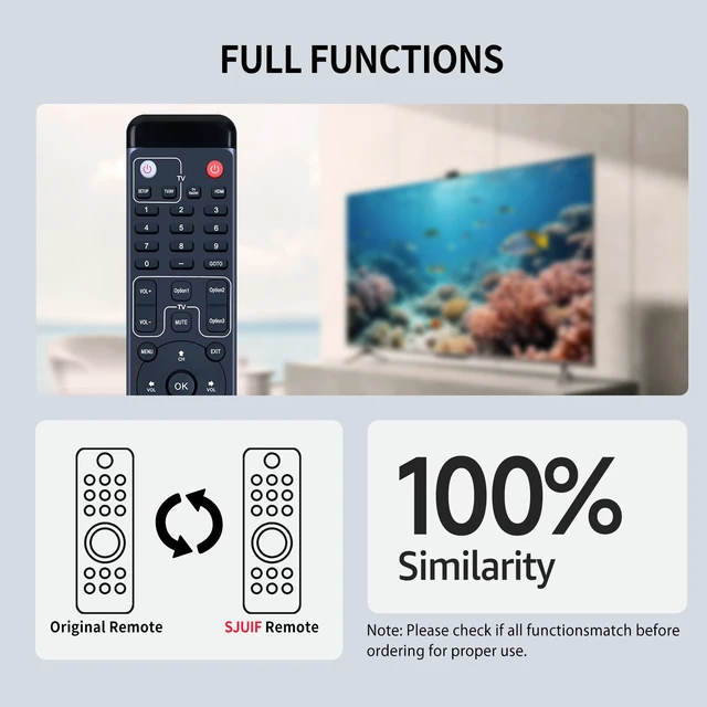 Alt view image 2 of 7 - Replacement Remote for IVIEW ATSC Digital Converter Box for IVIEW-3500STBA III Models