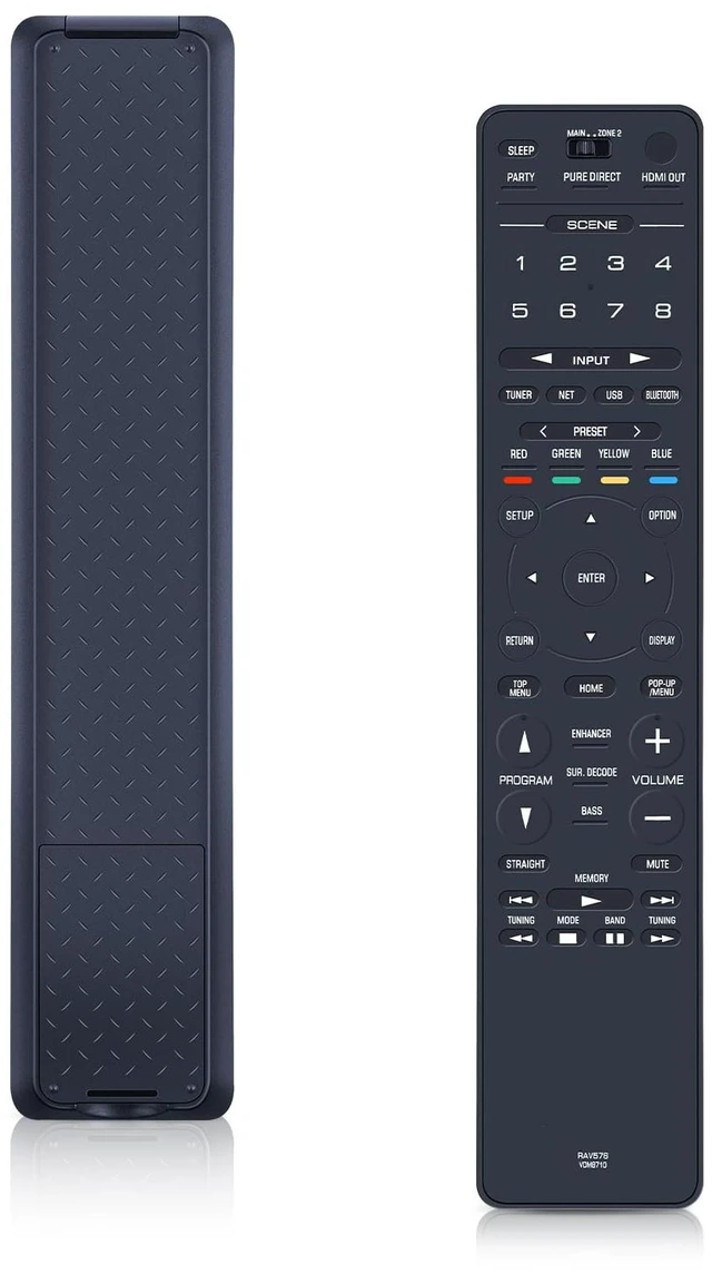 Main image of New RAV576 VDM8710 Replacement Remote Control Fit for Yamaha AV Receiver RX-A2A RX-A4A RX-A6A RX-A8A RX-A4ABL