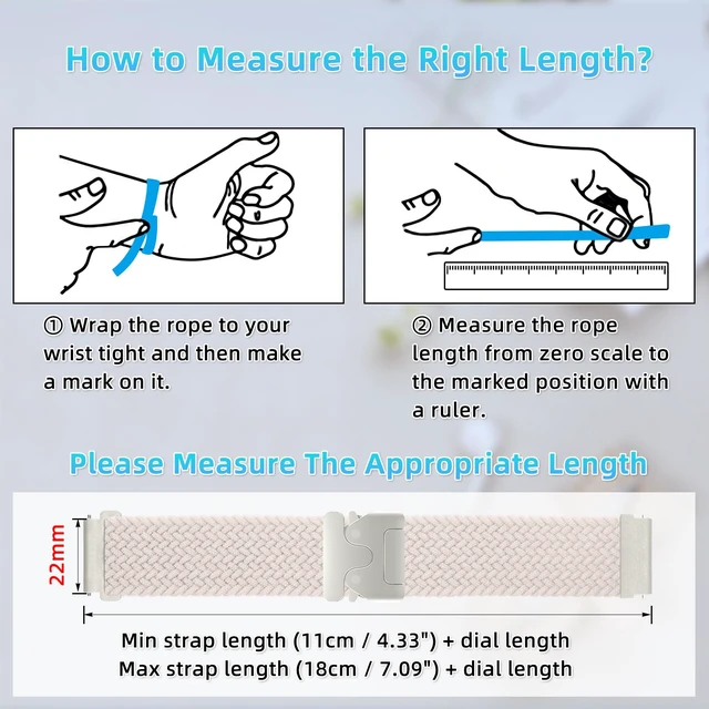 Alt view image 7 of 7 - 22mm Nylon Band for Amazfit Balance 3/Bip 6/Bip 5 (Starlight) Breathable, Soft, Comfor, Woven Nylon Sport Replacement Band for Amazfit Active Max/Cheetah 2 Ultra, for Garmin Venu 4 45mm