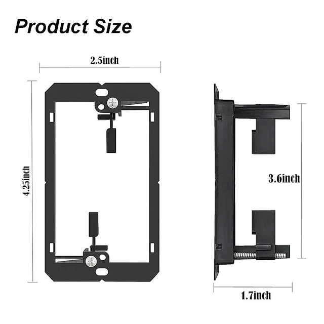 Alt view image 3 of 6 - 3 Ports Ethernet Wall Plate With Bracket, 10Gbps 600MHZ, Cat7 RJ45 Female to Female Coupler Keystone Module, Solder-free Pass Through Face Plate for TV Modem Laptop Switch ADSL