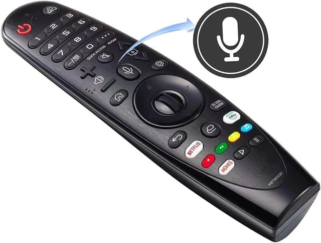 Alt view image 2 of 7 - Voice Magic Remote AKB75855501 for LG Smart TV Magic Remote Replacement AN-MR20GA MR19BA MR18BA MR650A, with Pointer Function
