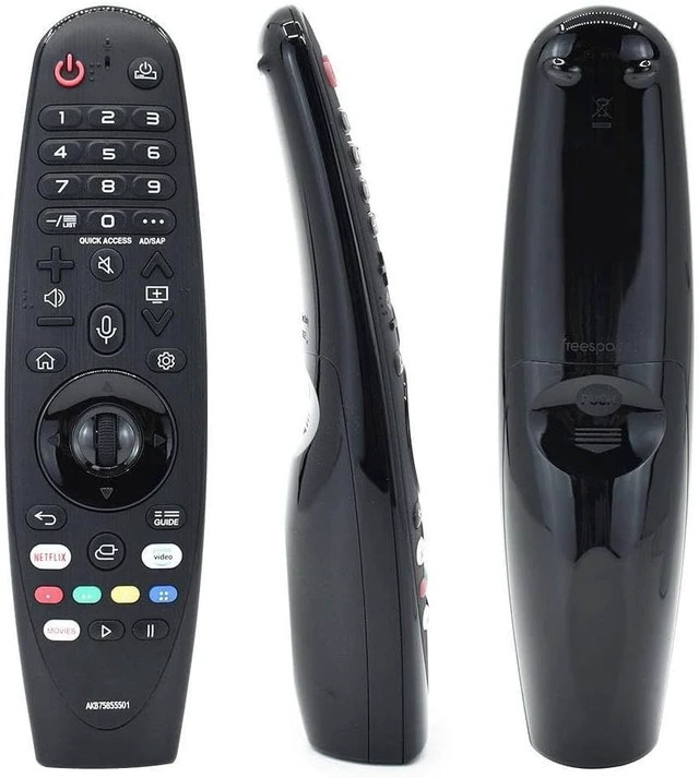Alt view image 7 of 7 - Voice Magic Remote AKB75855501 for LG Smart TV Magic Remote Replacement AN-MR20GA MR19BA MR18BA MR650A, with Pointer Function