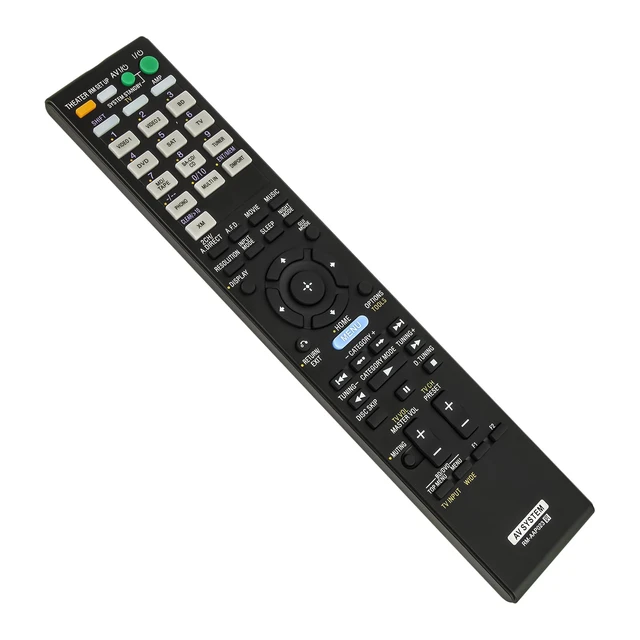 Alt view image 3 of 6 - New RM-AAP023 Universal Replacement Remote Control Fit for Sony Receiver Sound A/V AV Receiver STR-DG800 STR-DA3500ES STR-DA3600ES STR-DA5400ES RM-AAL016 RM-AAL037
