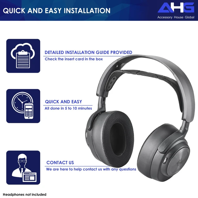 Alt view image 6 of 7 - Arctis Nova Pro Wireless Cooling Gel Ear Pads Cushion. Compatible with SteelSeries arctis nova pro Wireless PlayStation/Xbox Editions. Extra Thick Cooling Gel DIY Fit