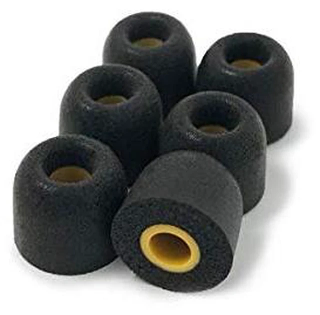Main image of Memory Foam Earbud Tips, Universal Replacement Foam Tips for Ear Plugs, Compatible with Flares Jet earphones and earHD, Medium, 3 Pairs