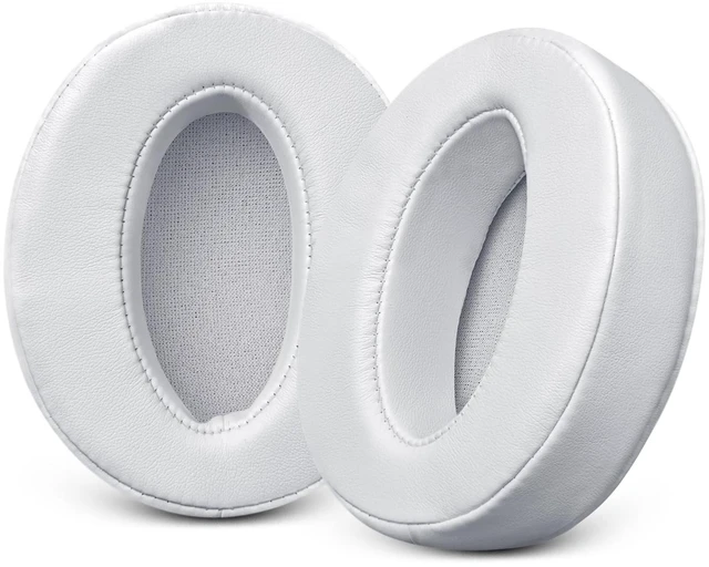 Main image of Replacement Ear Pads Cushions for Sennheiser HD 4.50BT / HD 4.50BTNC -White Also for 4.50SE / 4.40BT / 4.30G / 4.20S / 458BT / 450 / 450BT / 400S / 350BT, Protein Leather High-Density Foam