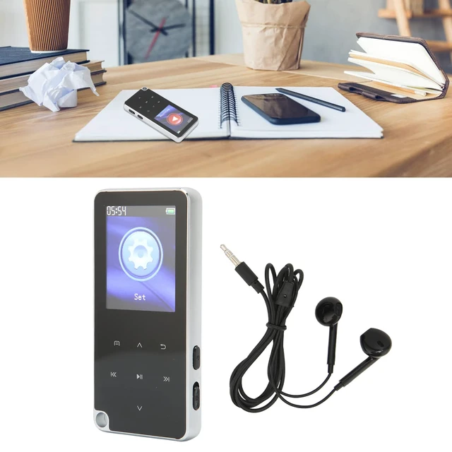 Alt view image 2 of 7 - MP3 PlayerMP4 Player with Bluetooth 4.0, 1.8 Inch LCD Color Screen Digital Lossless MP3 Music Player with Headset for Walking Running, One Recording, Supports AMV, AVI