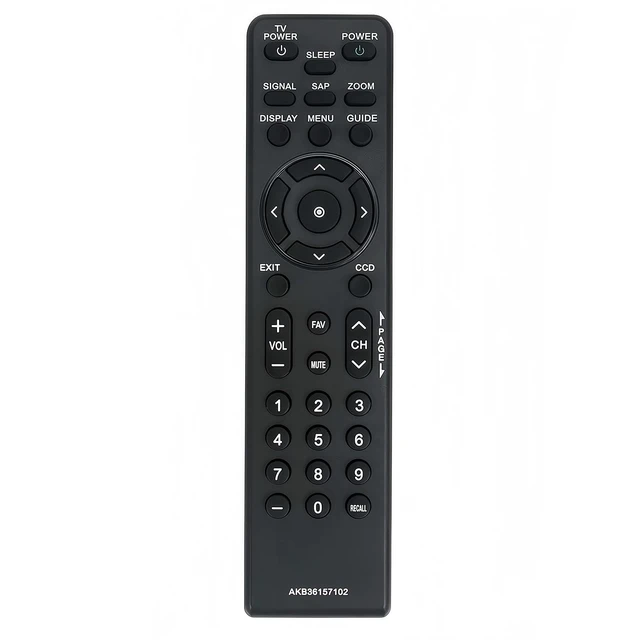 Alt view image 2 of 7 - Replacement Remote Control for Insignia AKB36157101 AKB36157102 NS-DXA1 NS-DXA1-APT Digital-to-Analog Converter Box