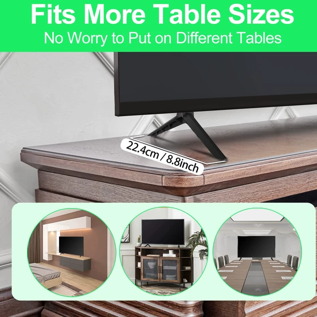 Alt view image 5 of 7 - TV Legs Only for D40N-E3 Vizio TV Stand Base Replacement, Replacement Legs Only for Vizio 40 inch TV Stand Legs We Listed with Screws and Installation Instructions
