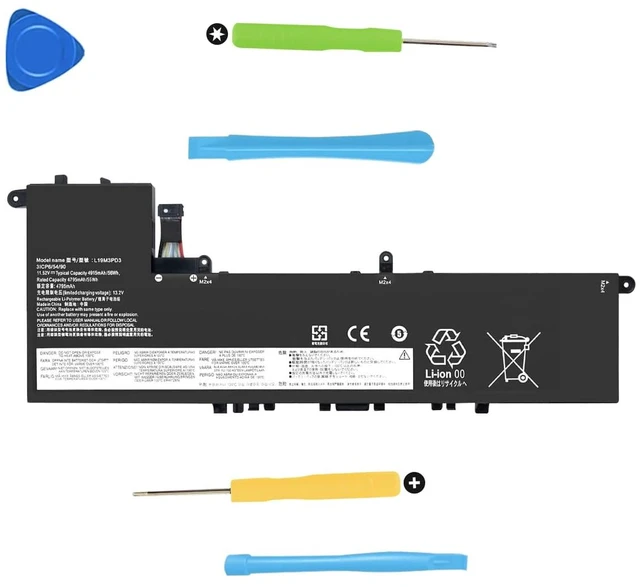 Main image of L19M3PD3 Laptop Battery Replacement for Lenovo Ideapad S540-13API S540-13ARE S540-13IML S540-13ITL Series 5B10W67393 5B10V2776 L19L3PD3 5B10V27763 5B10W67413 56Wh
