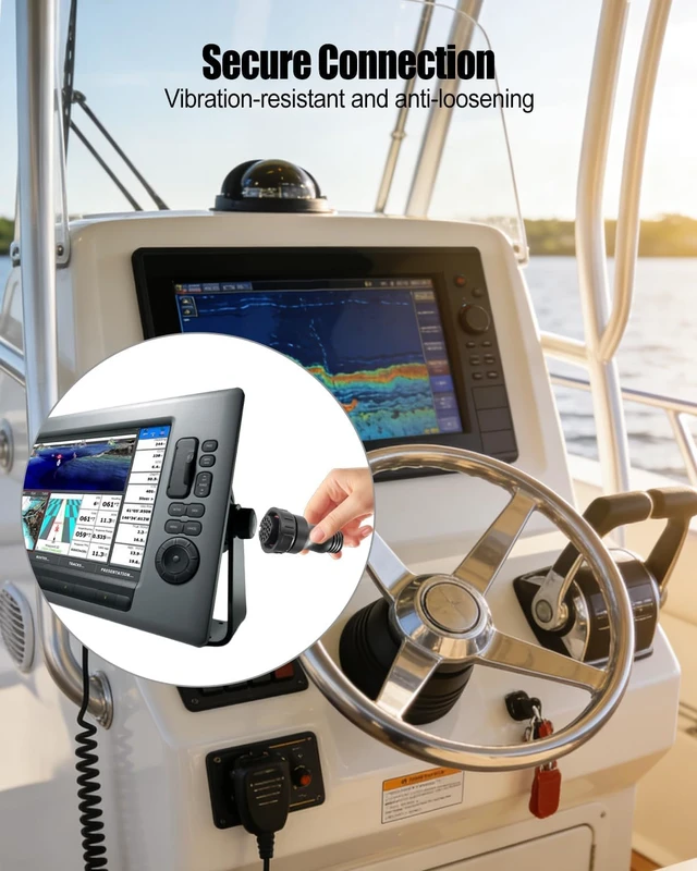 Alt view image 5 of 6 - 010-12855-00 Transducer Extension Cable 21Pin Fit for Panoptix Livescope Fit for GLS 10 Sonar Module LVS32 / LVS32-TH / LVS34 Transducer LiveScope XR/XR LVS62