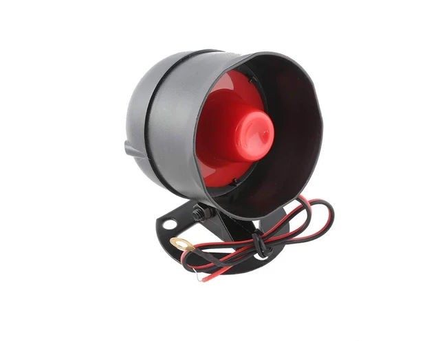 Alt view image 3 of 3 - SC6T Universal Replacement Siren 6 Tone Alarm Loudspeaker Electronic Horn Compatible with Car Alarm DC12V 15W 120DB