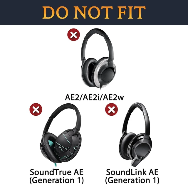 Alt view image 3 of 7 - Earpads for Bose (SoundLink/SoundTrue/OE2) ON-Ear Headphones Not Fit Bose On Ear(Generation 1), for Bose SoundLink OE/SoundTrue OE/OE2/OE2i Headphones