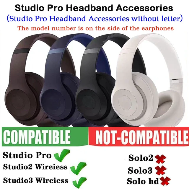 Alt view image 6 of 7 - Studio Pro Headband Replacement Parts Accessories Studio 3 Headband Repair Kit Compatible with Studio Pro/Studio 3.0 /Studio 2.0 Wireless Top Headband