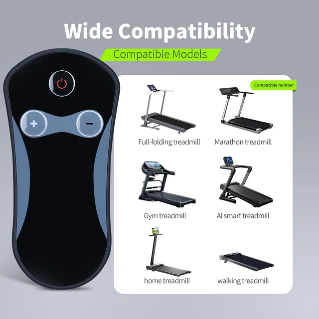 Alt view image 2 of 7 - Remote for GYMAX/Superfit/Costway SP37514/SP37513 Folding Treadmill Responsive control,for gearstone Specific Lysin GOPLUS SP37522/SP37747US/SH37590-RE/SH37590-SL/YQ-T4002/SH37592-NY