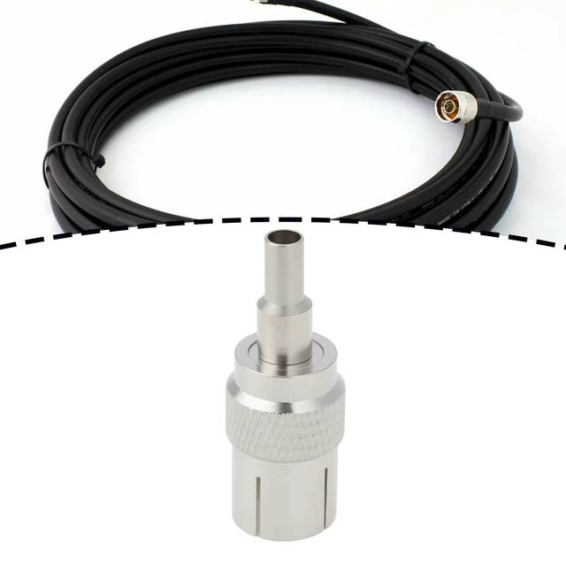 Alt view image 3 of 7 - 2Pcs IEC DVB-T TV PAL Female Adaptor Coax Cable Connector for RG174 RG179 RG316 RG188