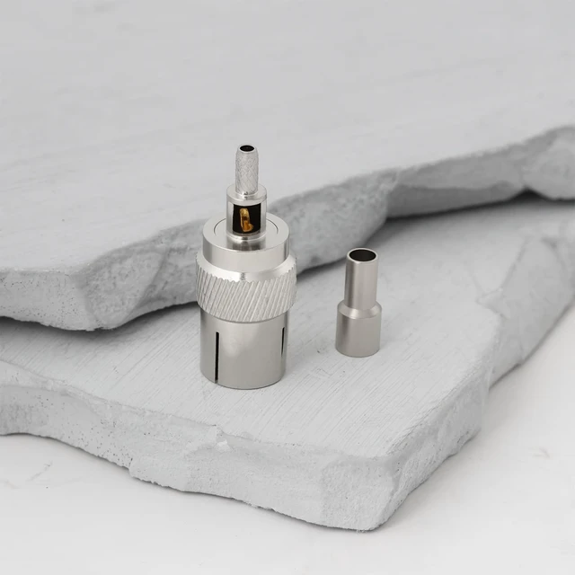 Alt view image 5 of 7 - 2Pcs IEC DVB-T TV PAL Female Adaptor Coax Cable Connector for RG174 RG179 RG316 RG188