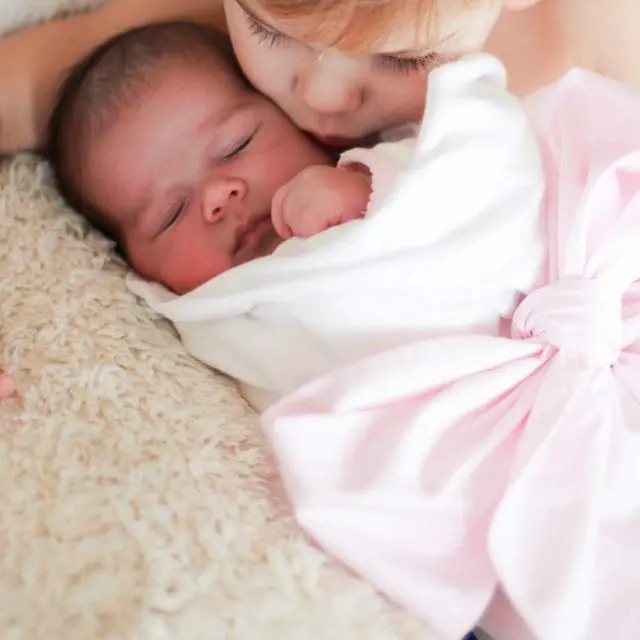 Alt view image 6 of 6 - Newborn Swaddle Sash Maternity Bow Sash Baby Swaddle Photography Shoot Prop - 4#