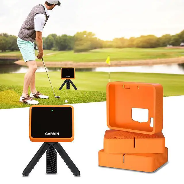Alt view image 6 of 6 - Silicone Protective Case for Garmin Approach R10 - Waterproof Shockproof Anti-Scratch Non-Slip Durable Design - with one Screen Protector Film