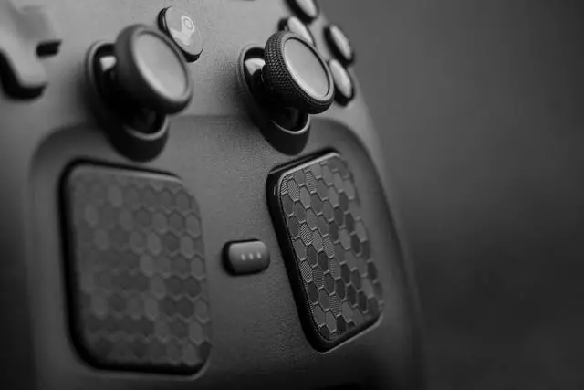 Alt view image 5 of 6 - Steam Controller Skin, - Textured Trackpad Protector (Hex - Black)