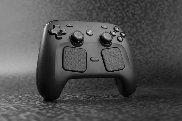 Alt view image 6 of 6 - Steam Controller Skin, - Textured Trackpad Protector (Hex - Black)