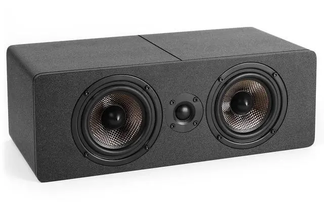 Main image of MB42X-C G2 Premium 2-Way Passive Center Channel Speaker, Each, Black | Amplifier or Receiver Required, Dual Upgraded 4-Inch Woofers, 0.75-Inch Silk-Dome Tweeter, Home Theater, Surround Sound