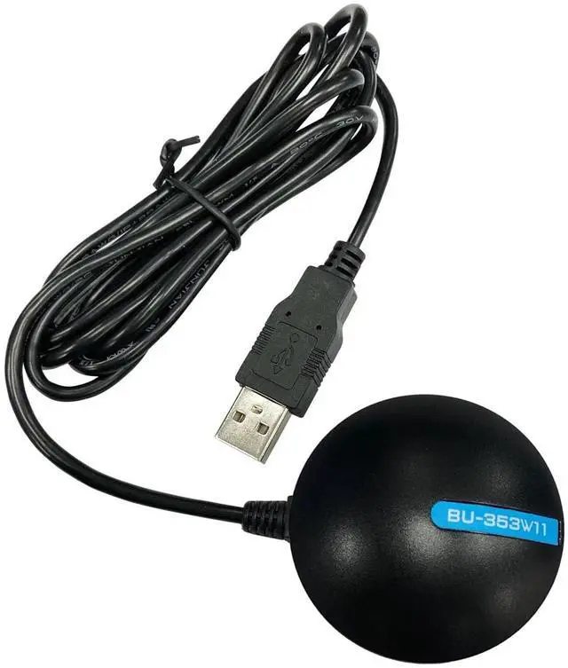 Main image of BU-353-W11 GPS GNSS Location Sensor - Black, Made in Taiwan