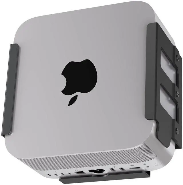 Main image of Heat Dissipation Design Anti-Scratch Inner Aluminum Wall/Vesa Mount for Mac Studio M4 M3 M2 M1 Max/Ultra (Black)