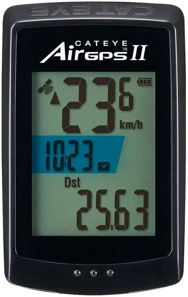Main image of AirGPS USB Rechargeable Bike Computer | Bluetooth ANT+, GPS Bicycle Speedometer, FlexTight Mount, IPX7 Waterproof, Auto Backlight Display, Ride Upload