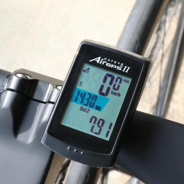 Alt view image 3 of 6 - AirGPS USB Rechargeable Bike Computer | Bluetooth ANT+, GPS Bicycle Speedometer, FlexTight Mount, IPX7 Waterproof, Auto Backlight Display, Ride Upload