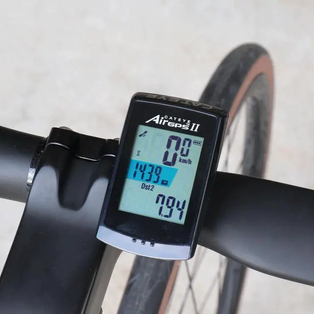 Alt view image 4 of 6 - AirGPS USB Rechargeable Bike Computer | Bluetooth ANT+, GPS Bicycle Speedometer, FlexTight Mount, IPX7 Waterproof, Auto Backlight Display, Ride Upload