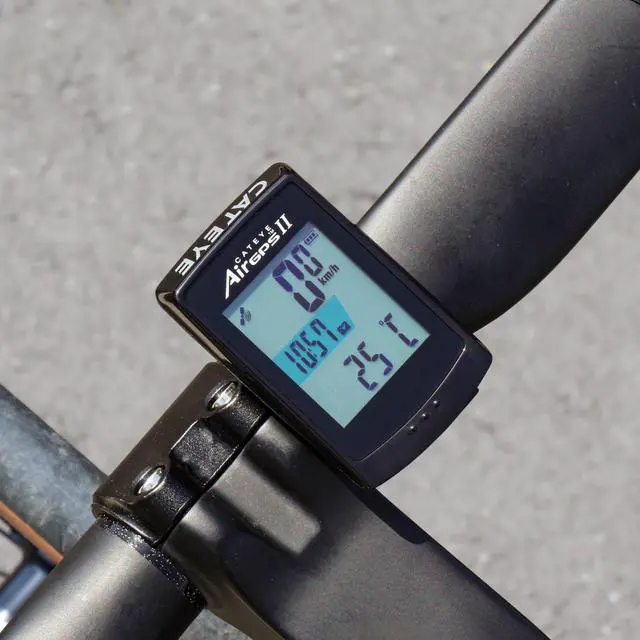 Alt view image 6 of 6 - AirGPS USB Rechargeable Bike Computer | Bluetooth ANT+, GPS Bicycle Speedometer, FlexTight Mount, IPX7 Waterproof, Auto Backlight Display, Ride Upload