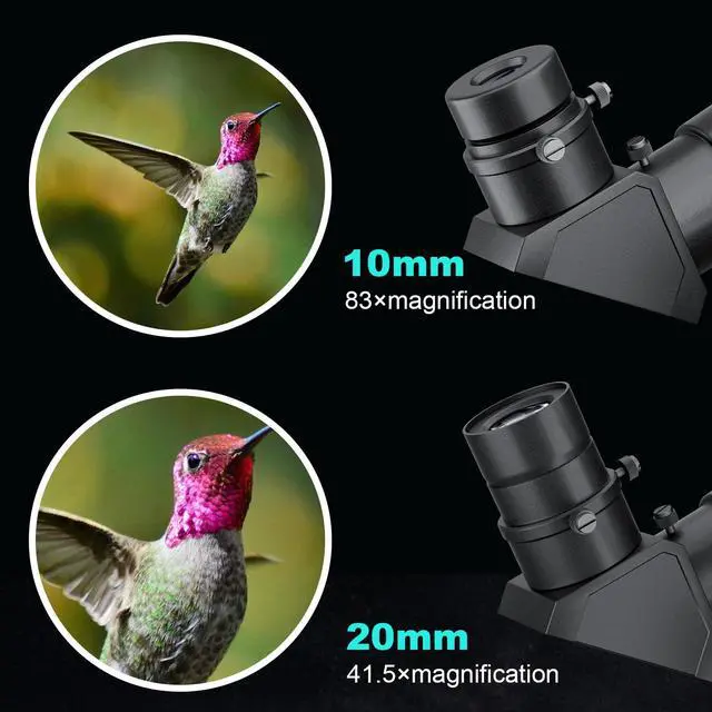 Alt view image 5 of 6 - Maksutov-Cassegrain Telescopes for Adults Astronomy, 60mm Aperture 830mm Catadioptric Compound Telescope