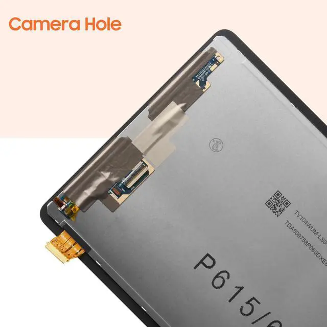 Alt view image 4 of 6 - Screen Replacement for Samsung Galaxy Tab S6 Lite P610 P610N P615 LCD Display Touch Screen Digitizer Full Assembly,with Tools(Black)