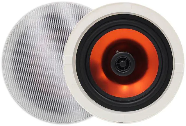 Main image of 4 Inch in-Ceiling Speakers, 240W Peak (120W Each) Passive Flush Mount Speakers for Home Theater, Multi-Room Audio, Indoor & Covered Patio (2 Speakers)