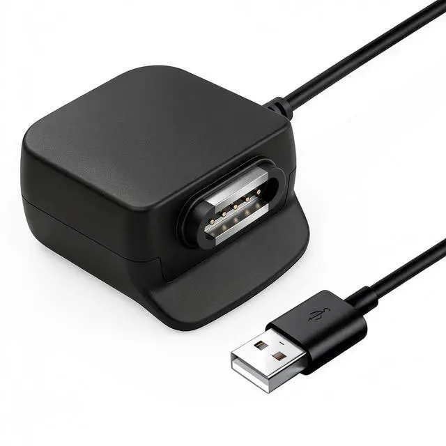 Main image of Replacement Charging Adapter with Cable Compatible with Halo Collar 4 5 Dog Fence, USB