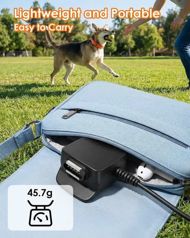 Alt view image 6 of 6 - Replacement Charging Adapter with Cable Compatible with Halo Collar 4 5 Dog Fence, USB