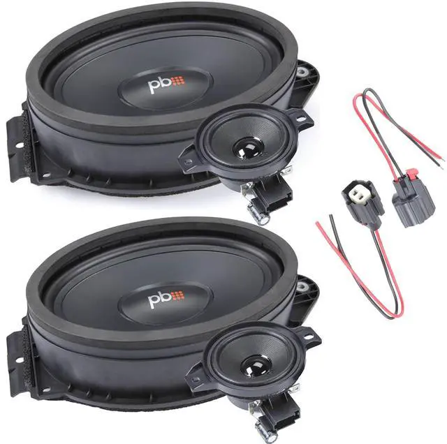 Main image of OE69C-GM2-6"x9" 2 Ohm Direct Fit Compatible with GMC OEM Component Speakers Kit / 80Wmrs - 160Wmax - Pair