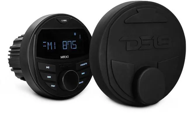 Main image of Hydro MRX1 Marine Radio Headunit LCD Screen, Bluetooth, IP65 Waterproof Weatherproof, AM FM Radio, USB, 1 Zones, 4 Volts Preamp Outputs, RDS 4X40 Watts