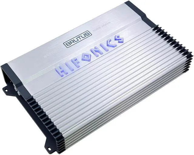 Main image of BXX1600.4 1600 Watt RMS 4-Channel Stereo Speaker Amplifier Brutus Car Audio, Chrome