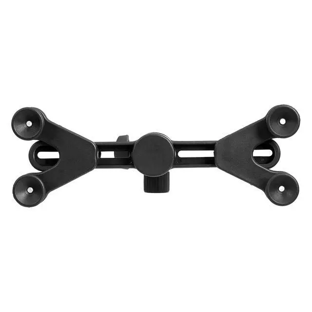 Alt view image 2 of 6 - Adjustable Tablet Holder for Music Stand, Secure Portable iPad Holder with 360 Degree Swivel, Fits 7-11" Screens, Black