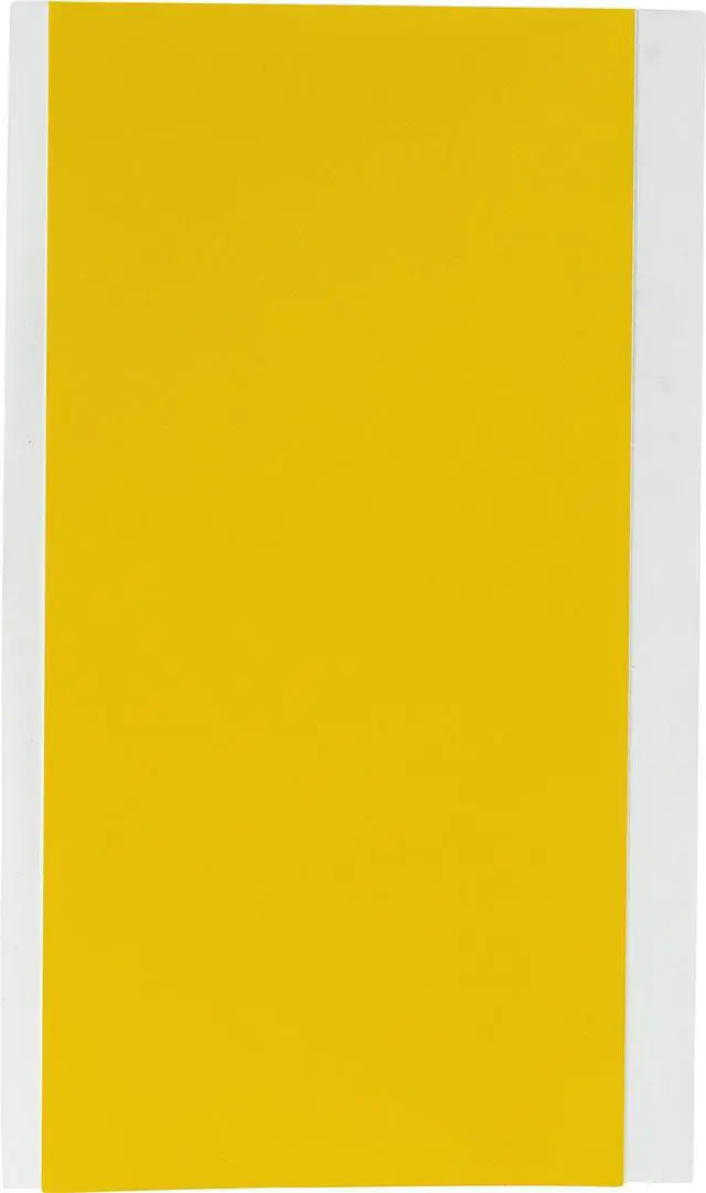 Alt view image 2 of 5 - All Weather Permanent Adhesive Vinyl Label Tape for M710 and BMP71 Printers - 1" x 50', Yellow. M7C-1000-595-YL