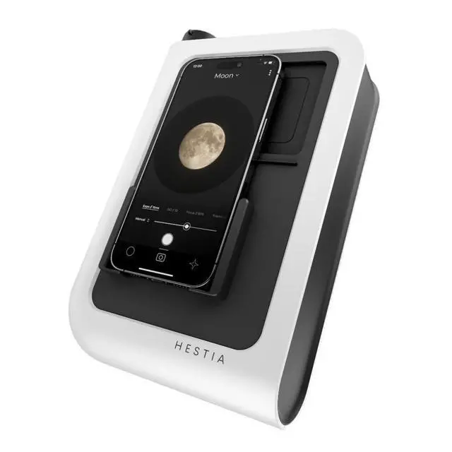 Alt view image 2 of 6 - Hestia 30mm Smartphone Telescope Ultimate Pack | Interactive sky map, Gravity app support