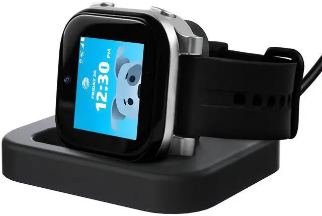 Main image of Charger Dock Compatible with AT&T Amigo Jr Watch, Magnetic Charger Stand with Charging Cable, Accessories for Amigo Jr Watch (Black-1)