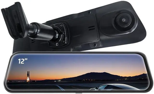 Main image of Bracket for 12 Mirror Dash Cam Rear View Dash Camera Mount(S12/S12 Pro/P12 Pro), Not for P12 Pro Max