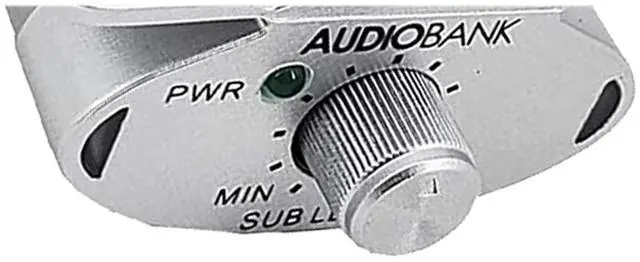 Alt view image 6 of 6 - 1/2 Din Car Audio Digital Bass Processor, Sound Restoration & Crossover for Car Subwoofer with Bass Knob/Input Level: 15V RMS & Output Level: 13.5V Peak