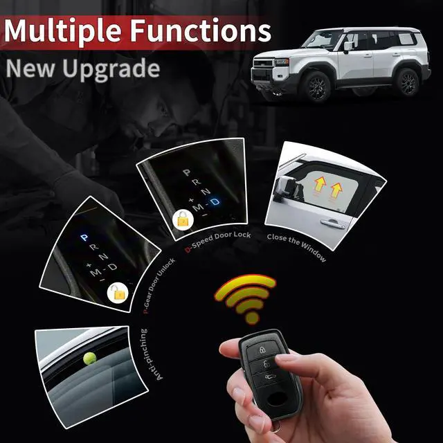 Alt view image 2 of 6 - Glass Lifting Smart Module for 2024-2027 Toyota Land Cruiser 250 1958 | Prado Lc250 Automatic Window Lifter & Automatic Lock Controller 2025 Land Cruiser Accessories (LC250)