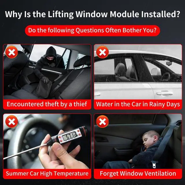 Alt view image 5 of 6 - Glass Lifting Smart Module for 2024-2027 Toyota Land Cruiser 250 1958 | Prado Lc250 Automatic Window Lifter & Automatic Lock Controller 2025 Land Cruiser Accessories (LC250)